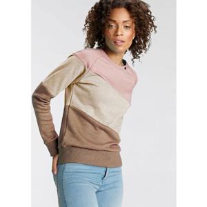 Ragwear Sweater JOHANKA BLOCK Ronde hals met color blocking design