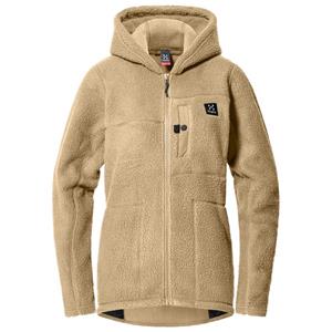 Haglöfs  Women's Malung Pile Hood - Fleecevest, beige