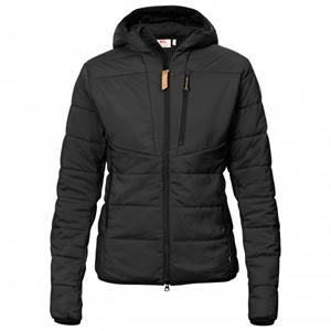 Fjällräven  Women's Keb Padded Hoodie - Synthetisch jack, zwart