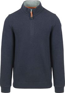 New zealand auckland NZA Half Zip Pullover Samuel Navy