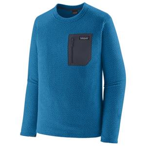 Patagonia  R1 Air Crew - Fleecetrui, blauw