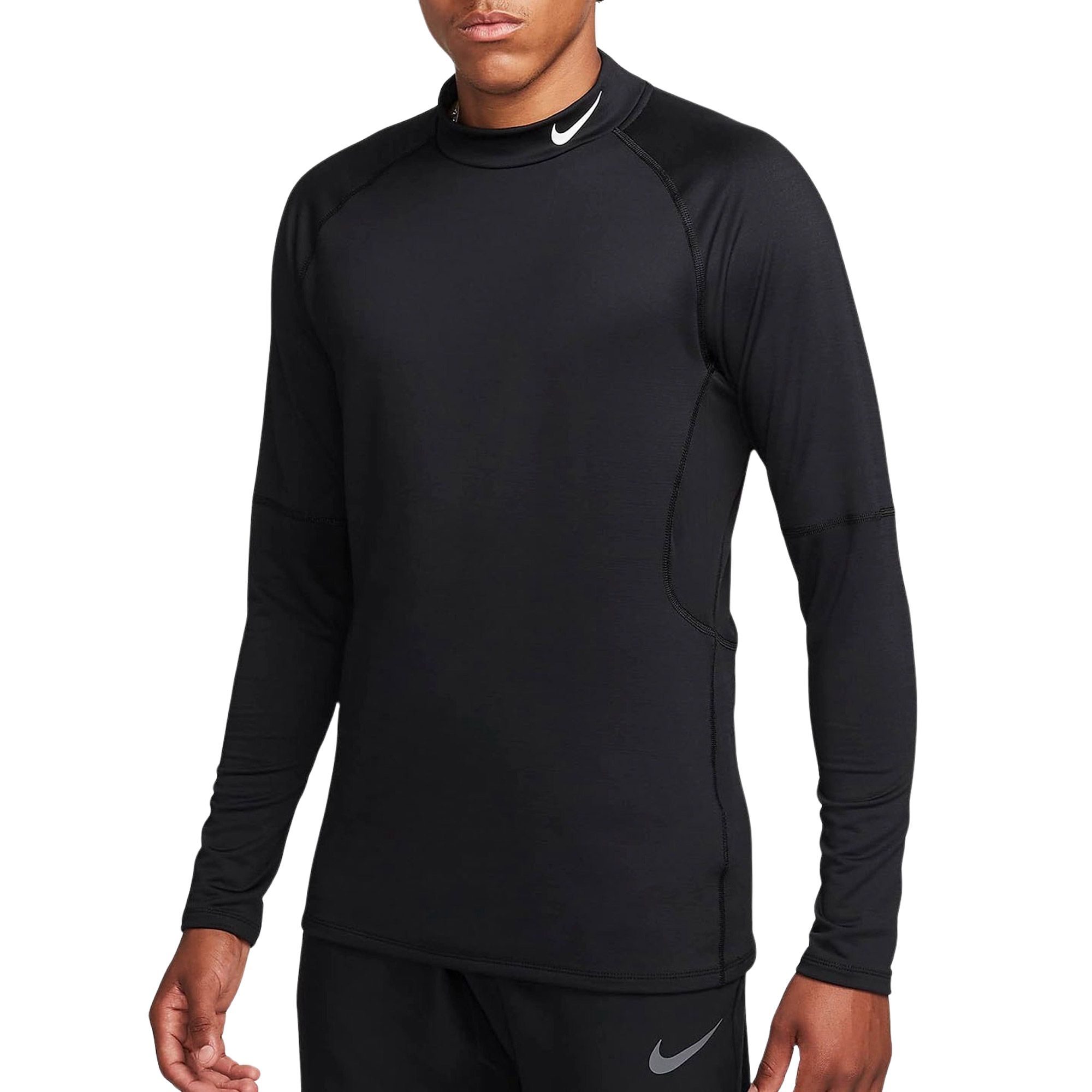 Nike Pro Dri-FIT Warmock LS Shirt Heren