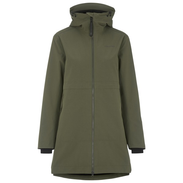 Didriksons  Women's Elena Parka - Lange jas, olijfgroen