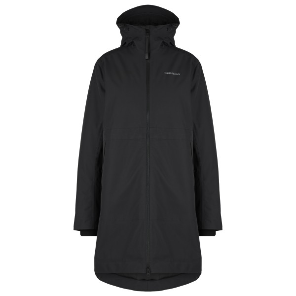 Didriksons  Women's Elena Parka - Lange jas, zwart