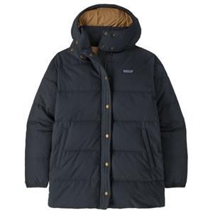 Patagonia  Women's Cotton Down Parka - Lange jas, blauw