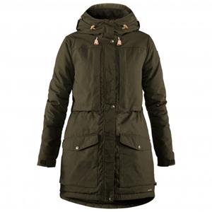 Fjällräven  Women's Singi Wool Padded Parka - Lange jas, olijfgroen