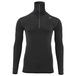 Aclima  Warmwool Polo - Merinotrui, zwart