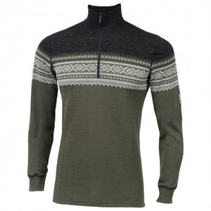 Aclima  DE Marius Mock Neck - Merinotrui, olijfgroen