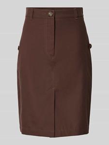 Weekend Max Mara Knielange rok met ceintuurlussen, model 'JOAN'