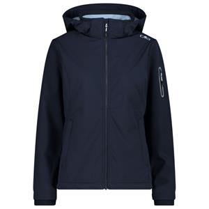 CMP  Women's Softshell Jacket Zip Hood - Softshelljack, blauw