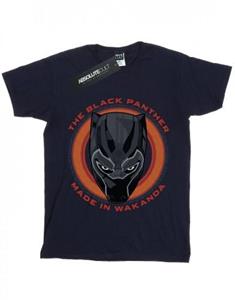 Marvel Boys Black Panther gemaakt in Wakanda rood T-shirt