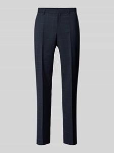 Boss Slim fit pantalon met persplooien, model 'Lenon'