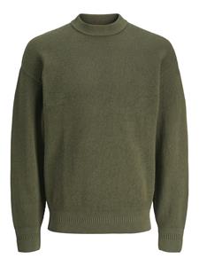 Jack & Jones Jcooutdoor knit mock neck sn olijf