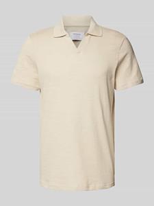 MCNEAL Regular fit poloshirt met V-hals