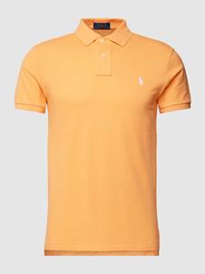 Polo Ralph Lauren Slim fit poloshirt met labelstitching