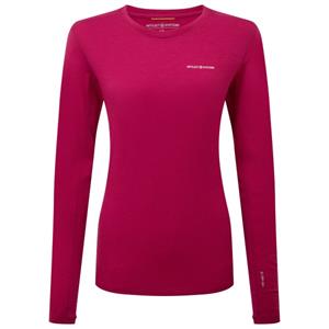 ARTILECT  Women's Exposure Long Sleeve - Merinoshirt, rood/roze