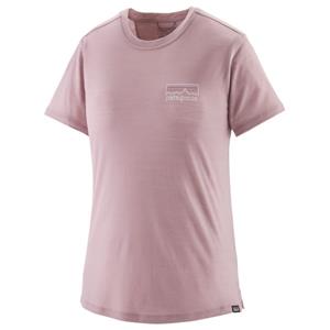 Patagonia  Women's Cap Cool Merino Graphic Shirt - Merinoshirt, roze