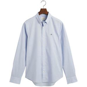 Gant Overhemd met lange mouwen Slim fit poplin overhemd licht slijtvast easy care