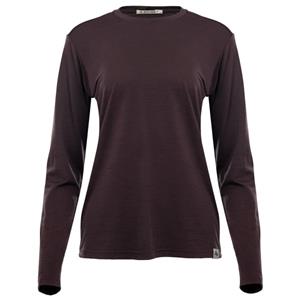 Aclima  Women's Lightwool 180 Crewneck - Merinoshirt, purper