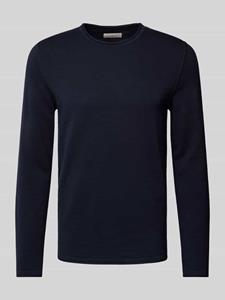 S.Oliver RED LABEL Regular fit gebreide pullover met rolboorden