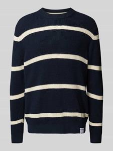 Pepe Jeans Gebreide pullover met ronde hals, model 'Cairo'