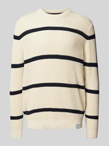 Pepe Jeans Gebreide pullover met ronde hals, model 'Cairo'