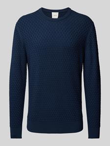 CK Calvin Klein Gebreide pullover met structuurmotief