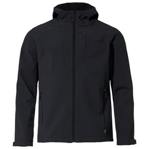 Vaude  Cyclone Hooded Jacket - Softshelljack, zwart