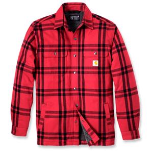 Carhartt  Flannel Sherpa Lined Shirt Jacket - Vrijetijdsjack, rood