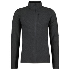 Icebreaker  Descender L/S Zip - Merinovest, zwart