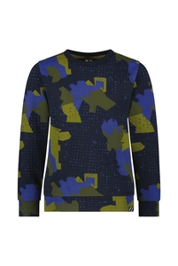 B.Nosy Jongens sweater simon danger aop