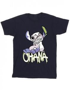 Disney meisjes Lilo en Stitch Ohana Graffiti katoenen T-shirt