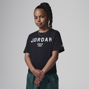 Jordan T-shirt met graphic voor kids - Zwart