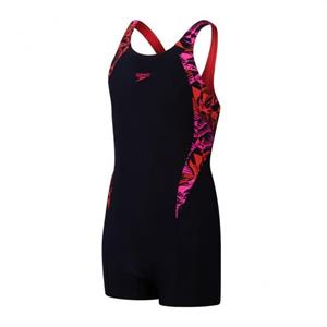 Speedo Girls Printed Paneled Legsuit