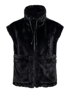 Jacqueline de Yong Esther faux fur waistcoat