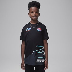 Jordan motorshirt voor kids - Zwart