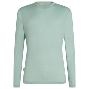 Icebreaker  Merino 150 Ace L/S Tee - Merinoshirt, grijs/turkoois