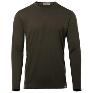 Aclima  Lightwool 180 Crewneck - Merinoshirt, tarmac