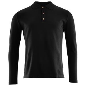 Aclima  Leisurewool Pique LS - Longsleeve, zwart