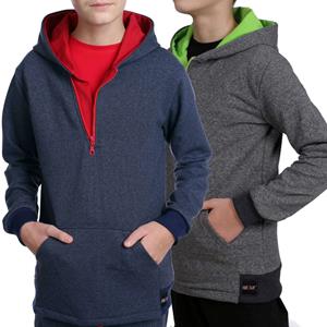 BEZLIT Jungen Pullover mit Kapuze meliert