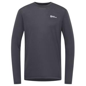 Jack Wolfskin  Vonnan L/S Tee - Sportshirt, grijs