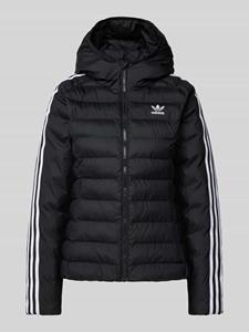 Adidas Originals Slim fit gewatteerd jack met labelstitching