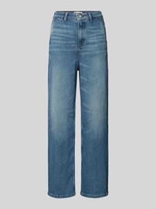 Marc O'Polo Regular length wide fit jeans met steekzakken opzij, model 'LUMA'