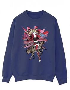 DC Comics Heren Harley Quinn Hyena's katoenen sweatshirt