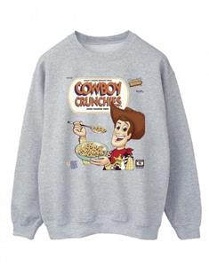 Disney heren Toy Story Woody Cowboy Crunchies katoenen sweatshirt M grijs