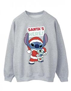 Disney Lilo & Stitch Santa's Here katoenen sweatshirt voor heren