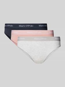 Marc O'Polo Regular fit slip met labelopschrift