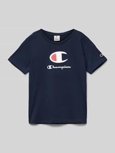 Champion T-shirt met labelprint