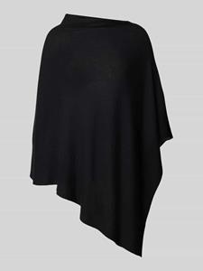 Opus Poncho met asymmetrische opstaande kraag, model 'ASKILi'