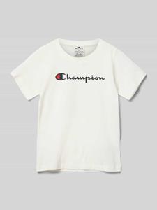 Champion T-shirt met labelprint